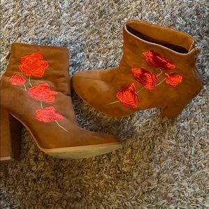Heeled ankle boots